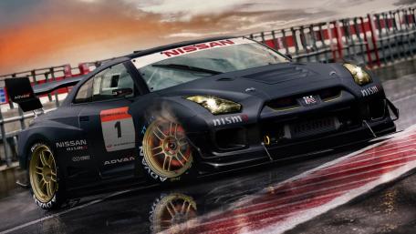 Nissan GT-R Racing Power Wallpaper wallpaper