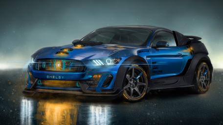 Dream Machine: Shelby Mustang in 4K wallpaper