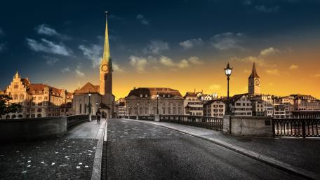 Münsterbrücke, Zürich wallpaper