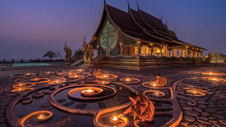 Wat Sirindhorn Wararam wallpaper