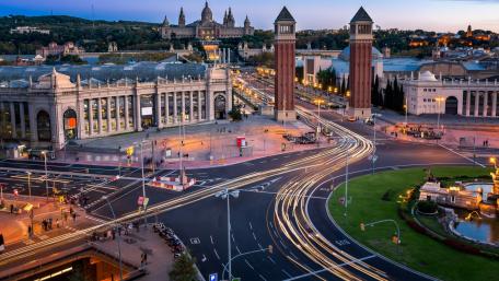 Montjuic Castle, Barcelona wallpaper