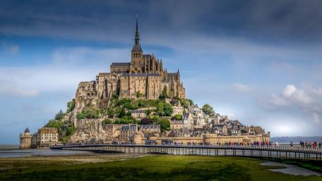 Mont Saint Michel Abbey wallpaper