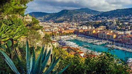 Port of Nice wallpaper
