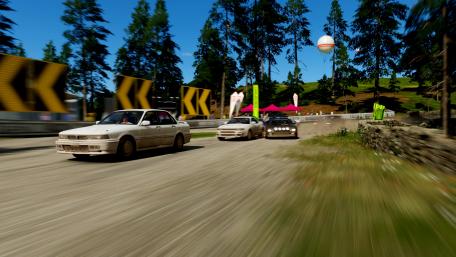 Thrilling Off-Road Car Racing Adventure wallpaper