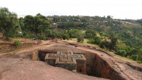 Monolithic Church of Saint George, Lalibela wallpaper