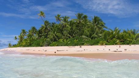 Summer vacation in Tuvalu wallpaper