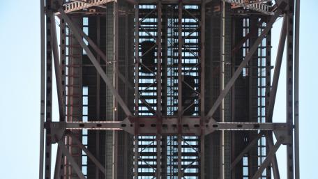 Underneath the 25 de Abril Bridge wallpaper