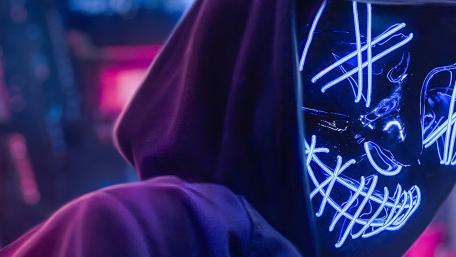 Neon Mischief in the Night wallpaper