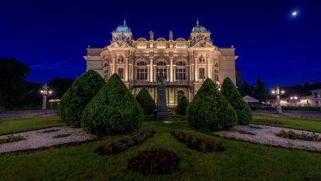 Juliusz Słowacki Theatre, Krakow wallpaper