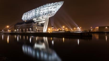 Havenhuis Antwerpen wallpaper