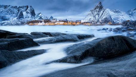 Sakrisoya, Norway wallpaper