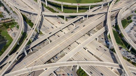 Interchange of I-10 & Beltway 8 in Houston, Texas wallpaper
