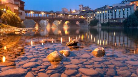Bridge of the Alpini wallpaper