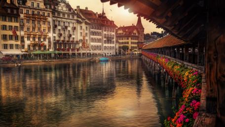 Kapellbrücke (Chapel Bridge) wallpaper