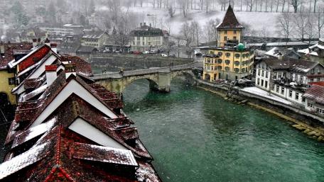 Aare River wallpaper