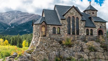 Chapel on the Rock wallpaper
