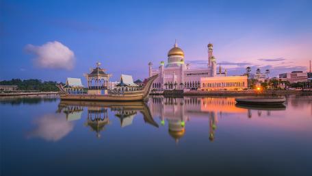 Omar Ali Saifuddien Mosque wallpaper