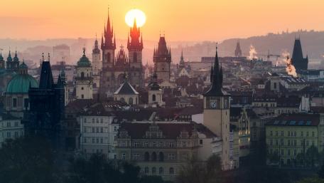 Tyn Church  (Prague) wallpaper