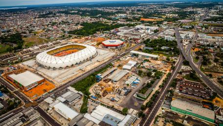 Arena da Amazônia in Manaus wallpaper