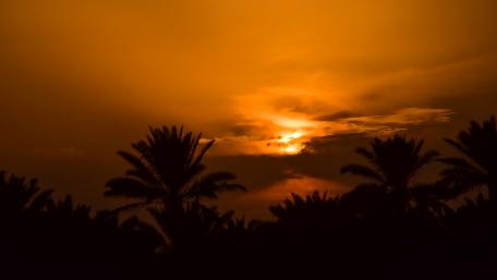 Kerbela sunset wallpaper