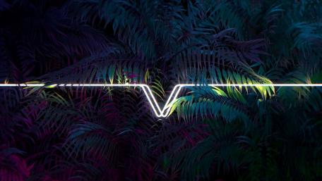Neon Jungle Pulse wallpaper