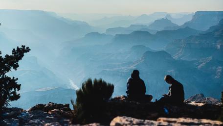 Grand Canyon Morning Tranquility wallpaper