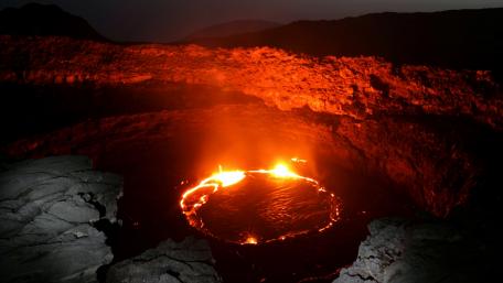 Erta Ale volcano wallpaper