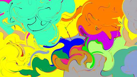 Light volutes 2020 wallpaper
