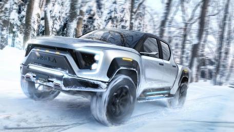 Nikola Badger electric car wallpaper
