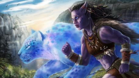 Mystical Quest in the Enchanted Realm wallpaper