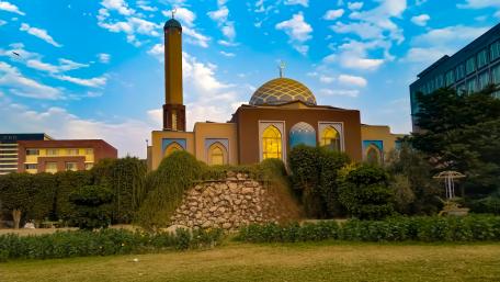 The Mosque of University of Lahore wallpaper