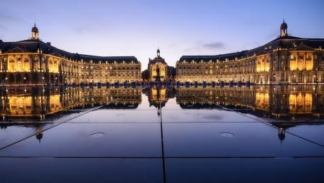 Le Miroir d'eau, Place de la Bourse wallpaper