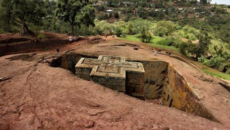 Lalibela Church wallpaper