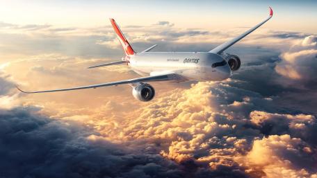 Soaring High Above the Clouds wallpaper