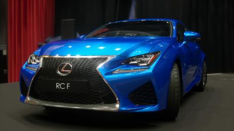 Sleek Design of the Lexus RC F wallpaper
