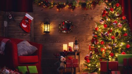 Warm Holiday Ambiance wallpaper