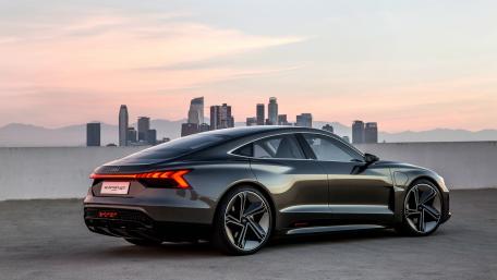 Sleek Elegance of the Audi E-Tron GT wallpaper