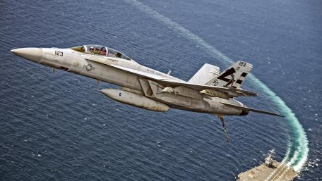 Military Aircraft in Stunning Aerial Action 4K Wallpaper wallpaper