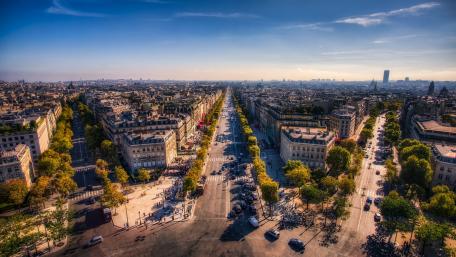 Champs-Elysées, Paris wallpaper