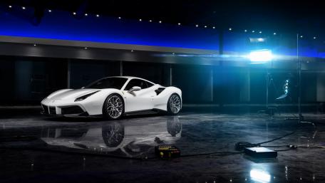 Sleek Elegance of the Ferrari 488 GTB wallpaper