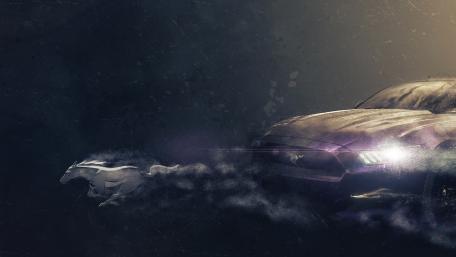 Majestic Power of the Mustang wallpaper