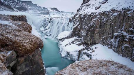 Gullfoss Falls wallpaper