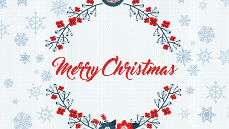 Joyful Holiday Season Wallpaper Design wallpaper