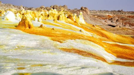 Dallol, Danakil Depression, Ethiopia wallpaper