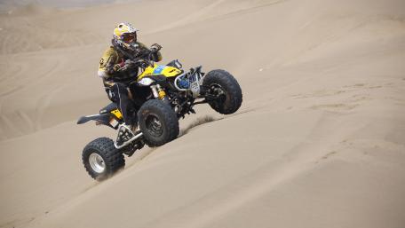 ATV Adventure in the Desert Sands wallpaper