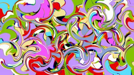Colorful Volutes 2020 wallpaper