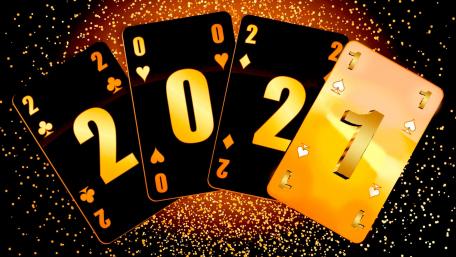 Golden New Year Celebration Cards wallpaper