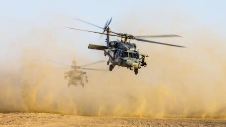 Desert Air Operation in Action wallpaper
