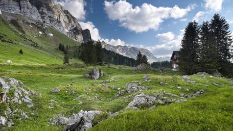Swiss alps wallpaper