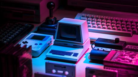 RetroTech wallpaper